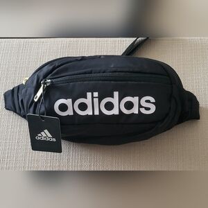 Adidas Black Waist BagAdidas Core Waist Bag Black/White A-008